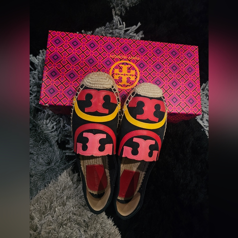 Tory Burch Mixed Espadrilles Flats